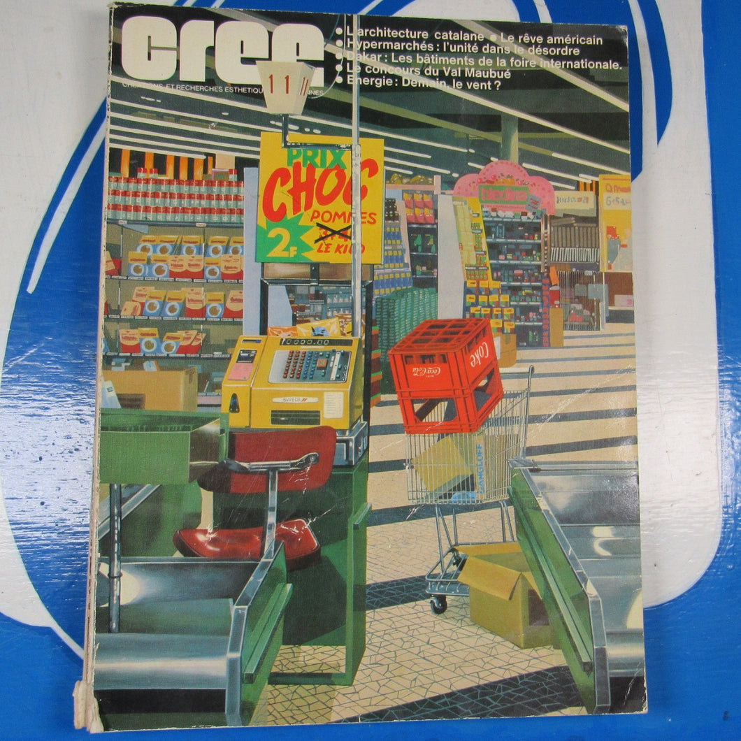 CREE (Créations et Recherches Esthétiques Européennes) N° 32. NEGREANU Gerard. BERQUE Thierry & COLLECTIF. December 1974
