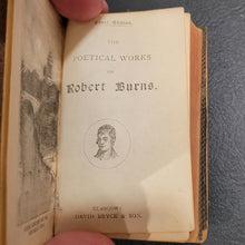 Load image into Gallery viewer, Burns, Robert. Burn's Poetical Works. Published by David Bryce &amp; Co.
