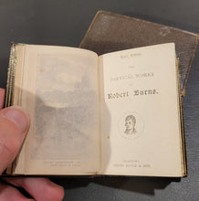 Load image into Gallery viewer, Burns, Robert. Poetical works of Robert Burns-Pearl Edition-With        fore-edge portrait of the author c 1890
