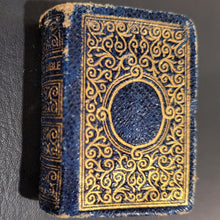 Load image into Gallery viewer, Holy Bible c1896 First Edition     The Holy Bible Containing the Old and New Testaments     Translated out of the Original Tongues... by His     Majesty's Special Command. Bound in gilt stamped blue leather. 876pp.
