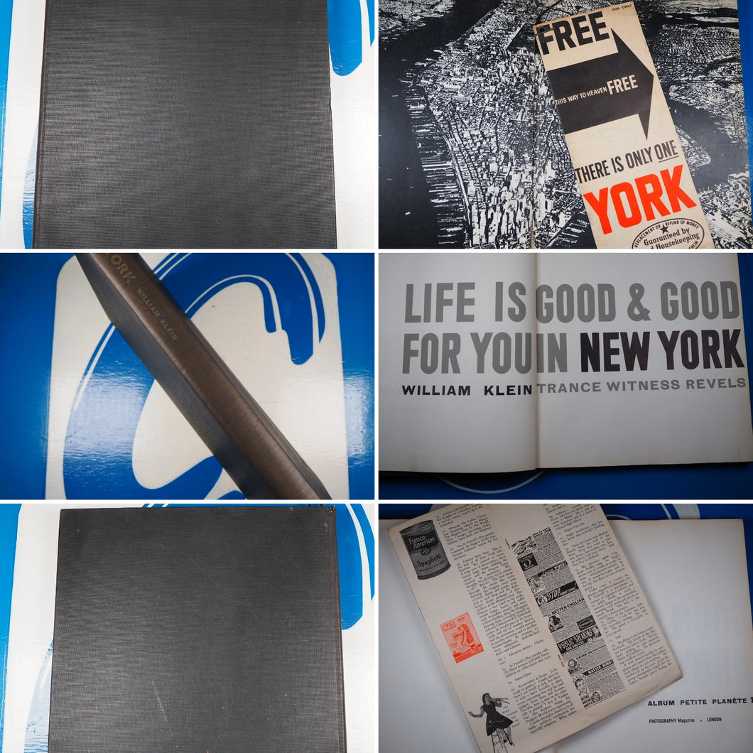 Life Is Good & Good For You In New York.[Album Petite Planète 1]. KLEIN, William. Publication Date: 1956 Condition: Very Good