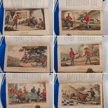 Load image into Gallery viewer, The Military Adventures of Johnny Newcome, with an Account of his Campaigns on the Peninsula and in Pall Mall: with Sketches by Rowlandson; and notes By an Officer. [ROBERTS, Lieut.Col.David.] Publication Date: 1815 Condition: Good
