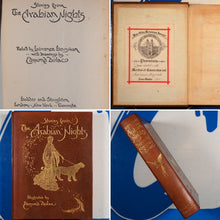 Load image into Gallery viewer, STORIES FROM THE ARABIAN NIGHTS ILLUSTRATED BY EDMUND DULAC Housman, Laurence (Author). Edmund Dulac (Artist). Publication Date: 1911 Condition: Very Good
