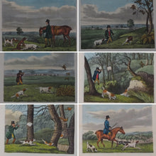 Load image into Gallery viewer, SHOOTING. [Six fine, early colour aquatints, depicting grouse, partridge, pheasant and woodcock shooting. ] IN THE MANNER OF SAMUEL HOWITT. Publication Date: 1830. Condition: Very Good
