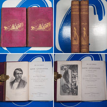 Load image into Gallery viewer, Last Journals of David Livingstone, in Central Africa, from 1865 to his Death.. [TWO VOLUMES COMPLETE] LIVINGSTONE, David. WALLER, Horace. Publication Date: 1874 Condition: Very Good
