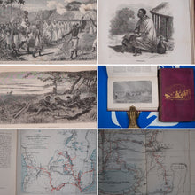 Load image into Gallery viewer, Last Journals of David Livingstone, in Central Africa, from 1865 to his Death.. [TWO VOLUMES COMPLETE] LIVINGSTONE, David. WALLER, Horace. Publication Date: 1874 Condition: Very Good
