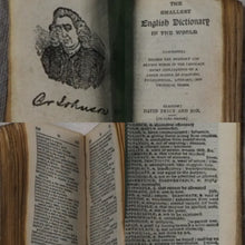 Load image into Gallery viewer, Smallest English Dictionary in the World. Comprising: besides the ordinary and newest words in the language, short explanations of a large number of scientific, philosophical, literary and technical terms. Publication Date: 1900. &gt;&gt;MINIATURE BOOK&lt;&lt;
