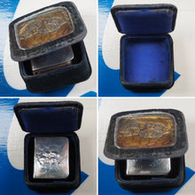 Load image into Gallery viewer, BOXED SILVER MINIATURE<<Book of common prayer, and administration of the Holy Communion. Church of England. Publication Date: 1924 Condition: Very Good. >>MINIATURE BOOK<<
