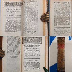 Anecdotes, Chinoises, Japonoises, Siamoises, Tonquinoises. [CHINA] CASTILLON, Jean. Publication Date: 1774 Condition: Very Good