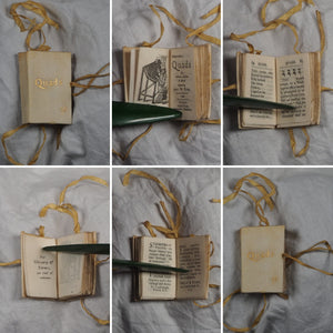 Quads for Authors, Editors, & Devils. >>MINIATURE<< Tuer, Andrew W. (editor) Publication Date: 1884 Condition: Very Good. >>MINIATURE BOOK<<