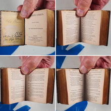 Load image into Gallery viewer, Hebrew Lyrics. Select Poems on Old Testament subjects.>>MINIATURE BOOK<< Publication Date: 1837 Condition: Very Good
