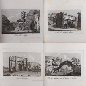 Nuova Raccolta di Vedute Antiche e Moderne della Citta di Roma. Cuccioni, Tommaso [c.1790-1864, illustrator & publisher]. Publication Date: 1820 Condition: Very Good