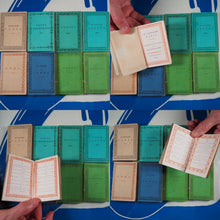 Load image into Gallery viewer, Miniature library of classical literature. Kaspar van Baerle, George Buchanan, Jacob Cats, Joannes Nicolai Secundus, John Owen, Helius Eobanus Hessus, &amp; Marco Girolamo Vida. Publication Date: 1820 CONDITION: VERY GOOD
