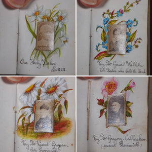 Bijou Album Containing the Photogrphs of the Passionist Fathers connected with the building of the Memorial Church of Leo xiii on Highgate Hill, London N. >>UNRECORDED MINIATURE BOOK OF PHOTOGRAPHS<< Publication Date: 1890