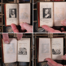 Load image into Gallery viewer, Orations of Demosthenes. Pronounced to excite the Athenians against Philip, King of Macedon; and on Occasions of Public Deliberation. Translated by Thomas Leland. Demosthenes. >>MINIATURE JONES DIAMOND CLASSIC<< Publication Date: 1828
