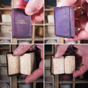Bryce's Diamond English Dictionary. Comprising besides the ordinary and newest words in the language, short explanations of a large number of scientific, philosophical, literary and technical terms. 1896. CONDITION: VERY GOOD