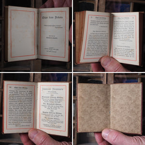 Chips from Dickens selected by Thomas Mason. Dickens, Charles. >>SCARCE MINI BRYCE PUBLICATION<< Publication Date: 1884 CONDITION: VERY GOOD