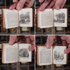 Naval Heroes of America. >>MARITIME MINIATURE BOOK<< Publication Date: 1851 CONDITION: VERY GOOD