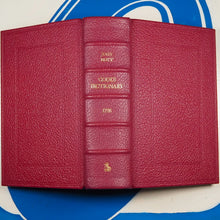 Load image into Gallery viewer, Cooks And Confectioners Dictionary 1726 : Introduction And Glossary By Elizabeth David. &gt;&gt;DE LUXE BINDING&lt;&lt; Nott, John. Publication Date: 1980 Condition: Near Fine
