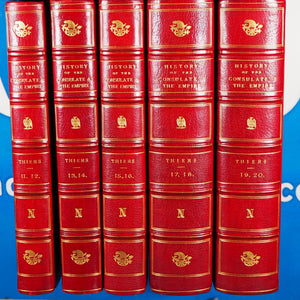 M.A. Thiers (Author). D. Forbes Campbell (Translator).  History of the Consulate and The Empire of France Under Napoleon. Forming A Sequel to "The History of The French Revolution" . Henry Colburn 1845