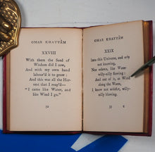 Load image into Gallery viewer, Omar Khayyam. Rubaiyat of Omar Khayyam >>MINIATURE CLASSIC IN FINE BINDING<< Translated by Edward Fitzgerald. Publication Date: 1907 Condition: Very Good. >>MINIATURE BOOK<<
