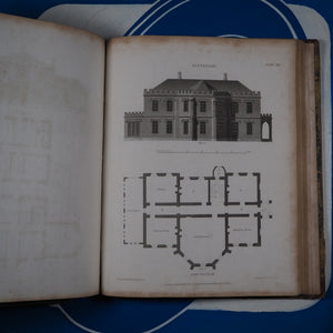 The New Practical Builder, and workman's companion. [NICHOLSON, Peter].  Published by London Thomas Kelly 1823-5. Volume of plates only .