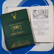 Load image into Gallery viewer, The Centenary Garland: Being Pictorial Illustrations of the Novels of Sir Walter Scott, in their Order of Publication. SCOTT Walter. Published by William P Nimmo. 1871. Condition: Very Good. Hardcover.
