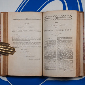 The life and opinions of Tristram Shandy, gentleman. Laurence Sterne.  Published by Printed for Harrison and Co. No 18, Paternoster Row [London]., 1791