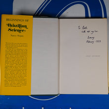 Load image into Gallery viewer, Beginnings of Brazilian Science: Oswaldo Cruz, Medical Research and Policy, 1890-1920 Stepan, Nancy  Published by Science History Publications, New York (1976)  ISBN 10: 0882020323ISBN 13: 9780882020327  Used First Edition Hardcover
