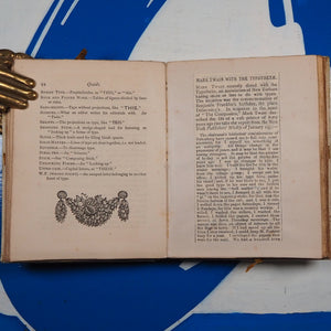 Quads for Authors, Editors, & Devils. >>MINIATURE<< Tuer, Andrew W. (editor) Publication Date: 1884 Condition: Very Good. >>MINIATURE BOOK<<