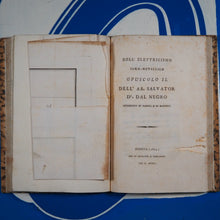 Load image into Gallery viewer, Dell&#39;elettricismo idro-metallico opuscolo dell&#39;ab. Salvator d.r Dal Negro accademico di Padova. Part I &amp; 2. Negro, Salvatore Dal (1768-1839). Publication Date: 1802 Condition: Very Good
