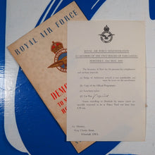 Load image into Gallery viewer, Royal Air Force Demonstration to Members of the Two Houses of Parliament. Northolt. May 23. 1939. Publication Date: 1939 Condition: Very Good
