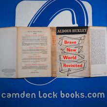 Load image into Gallery viewer, BRAVE NEW WORLD REVISITED. HUXLEY, Aldous. Published by Lond. Chatto &amp; Windus., 1959 Hardcover

