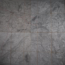 Load image into Gallery viewer, Ordnance Survey Map Sheet 61 - Shropshire, centered on Much Wenlock - One Inch to the Mile. BENJAMIN BAKER &amp; ASSISTANTS Publication Date: 1872 Condition: Very Good
