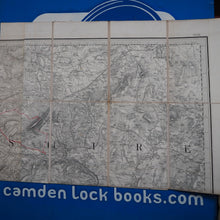 Load image into Gallery viewer, Ordnance Survey Map Sheet 61 - Shropshire, centered on Much Wenlock - One Inch to the Mile. BENJAMIN BAKER &amp; ASSISTANTS Publication Date: 1872 Condition: Very Good
