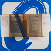 Load image into Gallery viewer, Social Contract Locke, Hume and Rousseau. Published by Oxford University press, 1948. Used Condition: Good Hardcover

