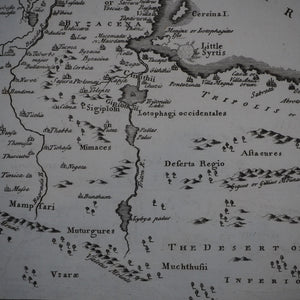 Africa Proper [North Africa]. Philipp Cluver (1580-1622). Publication Date: 1738 Condition: Very Good