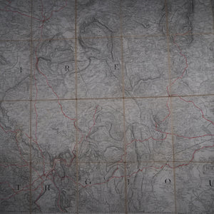 Ordnance Survey Map Sheet 43 - Gloucestershire & Herefordshire, centred on Ross-on-Wye. One Inch to the Mile. BENJAMIN BAKER & ASSISTANTS. Publication Date: 1878 Condition: Very Good