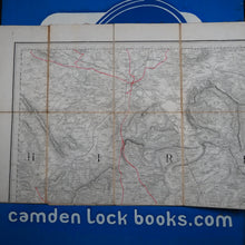 Load image into Gallery viewer, Ordnance Survey Map Sheet 43 - Gloucestershire &amp; Herefordshire, centred on Ross-on-Wye. One Inch to the Mile. BENJAMIN BAKER &amp; ASSISTANTS. Publication Date: 1878 Condition: Very Good
