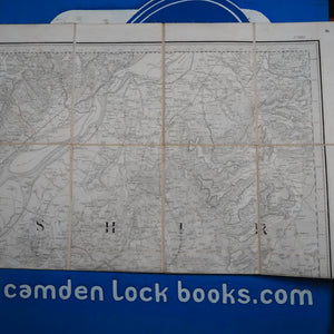 Ordnance Survey Map Sheet 35 - Gloucestershire & Herefordshire, centred on the Bristol Channel- One Inch to the Mile. BENJAMIN BAKER & ASSISTANTS Publication Date: 1878 Condition: Very Good