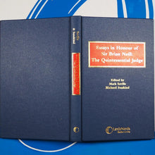 Load image into Gallery viewer, Essays in Honour of Sir Brian Neil: the Quintessential Judge. SBN13: 9780406970336 ISBN: 0406970335 Published: July 2003 Publisher: LexisNexis Butterworths.
