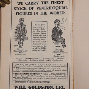 The whole art of ventriloquism. Arthur Prince. Publication Date: 1921 Condition: Very Good