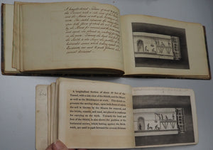 BRUNEL  THAMES TUNNEL Manuscript guidebook to Marc Isambard Brunel's Thames Tunnel, 1828.
