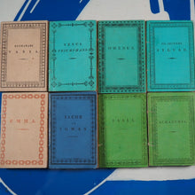 Load image into Gallery viewer, Miniature library of classical literature. Kaspar van Baerle, George Buchanan, Jacob Cats, Joannes Nicolai Secundus, John Owen, Helius Eobanus Hessus, &amp; Marco Girolamo Vida. Publication Date: 1820 CONDITION: VERY GOOD
