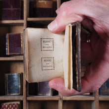 Load image into Gallery viewer, Bijou des enfans. Contes et fables. &gt;&gt;MINIATURE NAPOLEONIC CHILDRENS BOOK&lt;&lt; Publication Date: 1810 CONDITION: VERY GOOD
