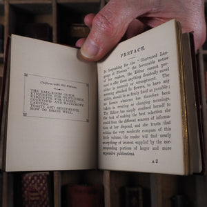 Miniature language of flowers. Burke, Anna Christian. Publication Date: 1864 CONDITION: VERY GOOD
