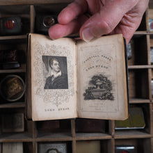 Load image into Gallery viewer, Byron, Lord George. Poems by the Right Honourable Lord Byron with his memoirs. >>MINIATURE POETS &amp; CLASSICS EDITION<< Publication Date: 1825 CONDITION: VERY GOOD
