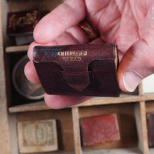 Load image into Gallery viewer, Children&#39;s Bread. Or Daily Texts for the Young. &gt;&gt;SCARCE CHILDRENS MINIATURE BOOK IN WALLET STYLE BINDING&lt;&lt; Publication Date: 1858 CONDITION: VERY GOOD
