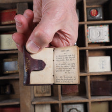 Load image into Gallery viewer, Children&#39;s Bread. Or Daily Texts for the Young. &gt;&gt;SCARCE CHILDRENS MINIATURE BOOK IN WALLET STYLE BINDING&lt;&lt; Publication Date: 1858 CONDITION: VERY GOOD
