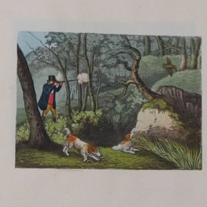 SHOOTING. [Six fine, early colour aquatints, depicting grouse, partridge, pheasant and woodcock shooting. ] IN THE MANNER OF SAMUEL HOWITT. Publication Date: 1830. Condition: Very Good